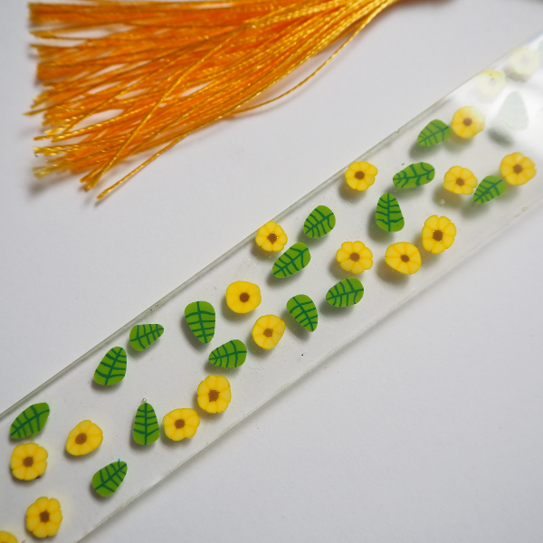 Mini Flower Bookmark | Premade Bookmark