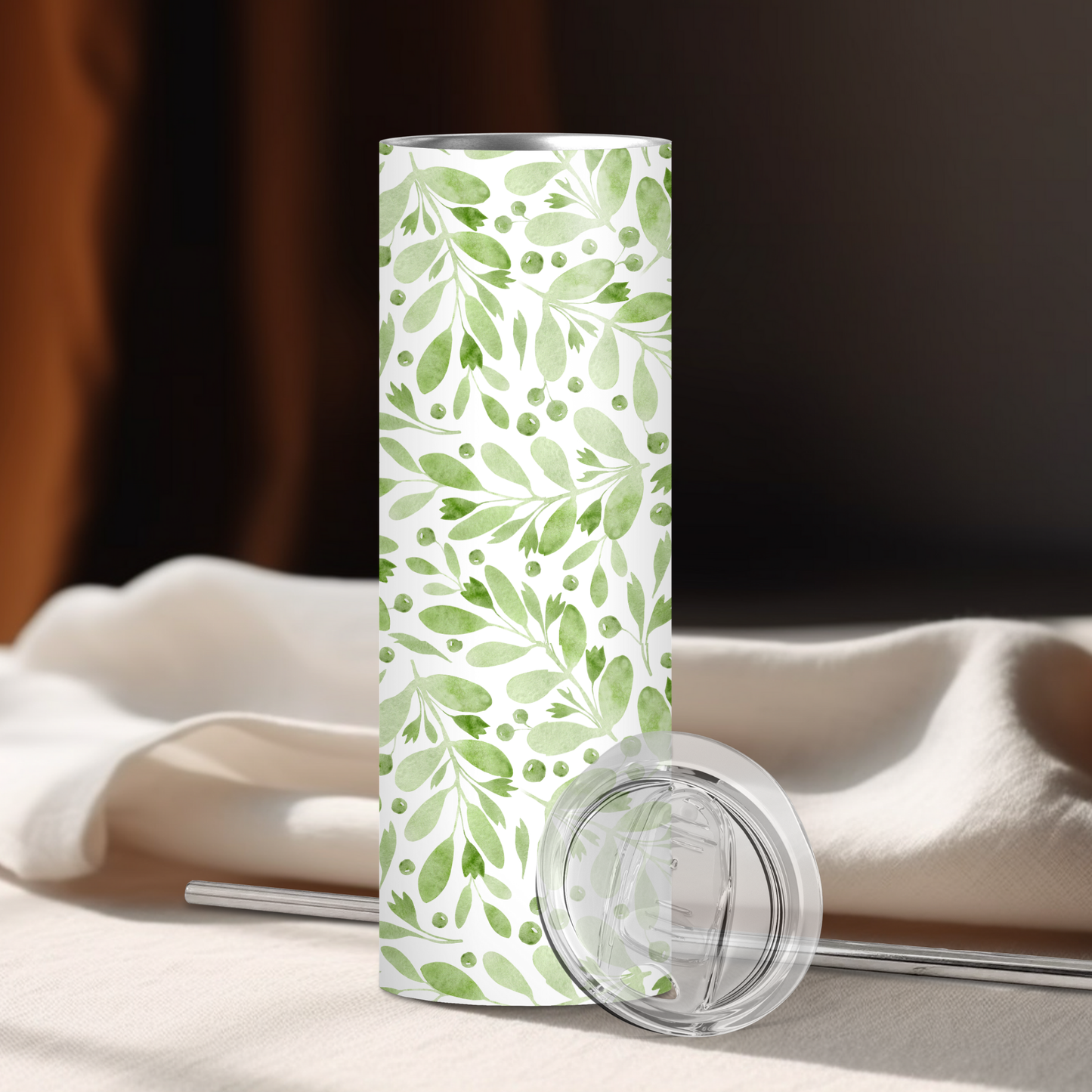 Spring Floral | 20oz Skinny | Full Design Skinny Tumbler | 2025 Spring Collection