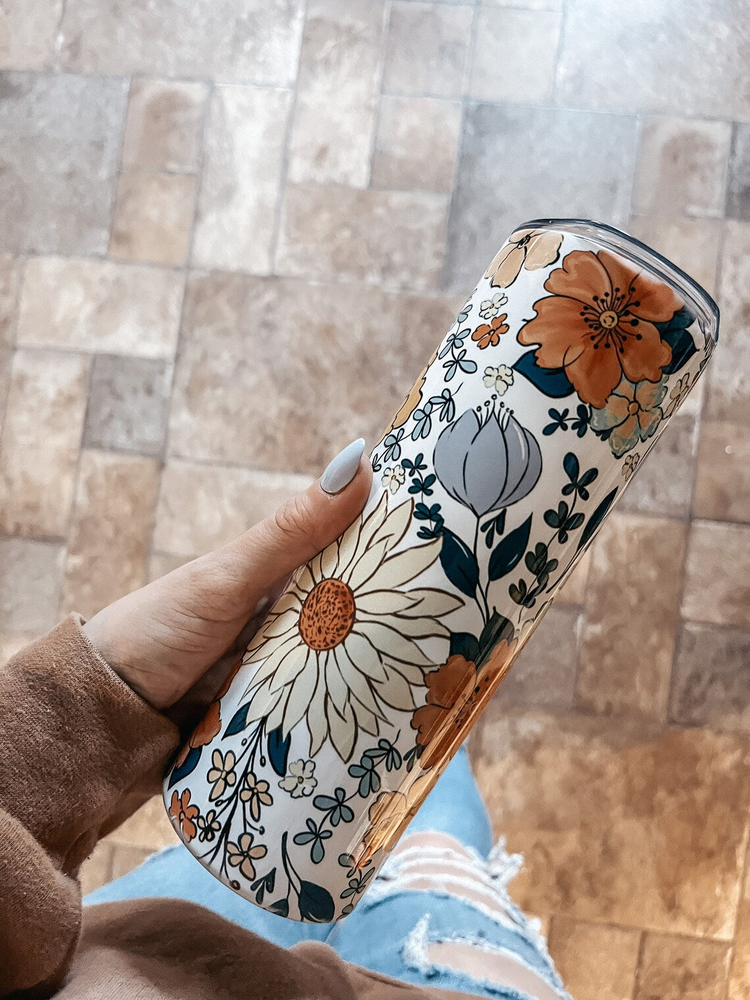 Sublimation-Printed Skinny Tumblers