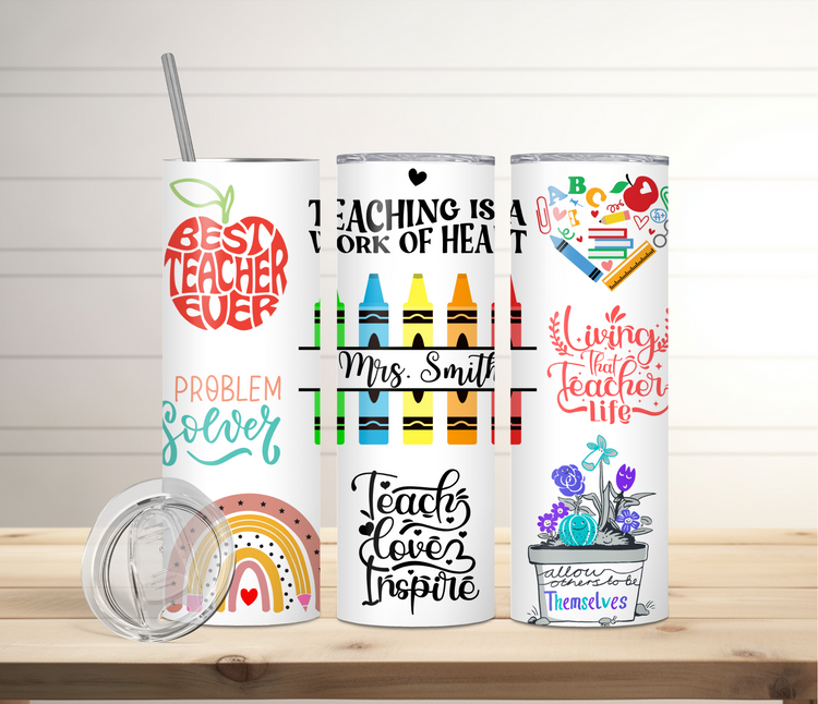 Teacher Tumbler Designs