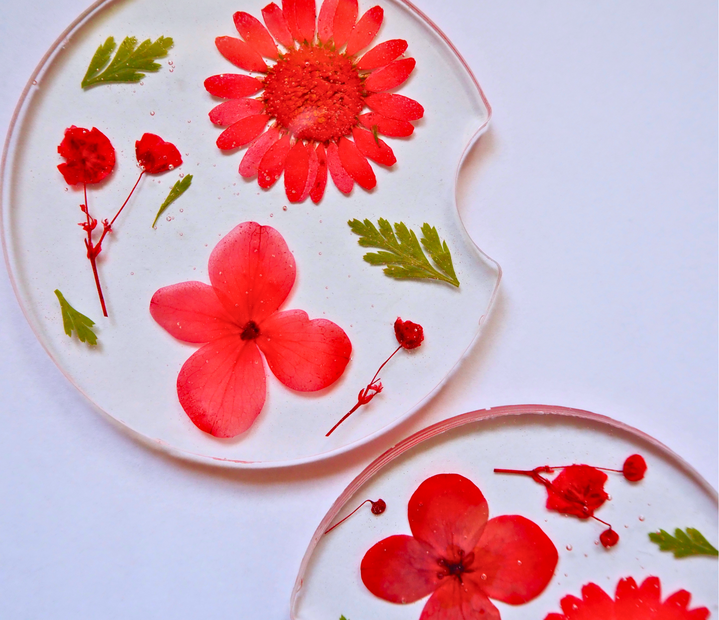 Floral Car Coasters