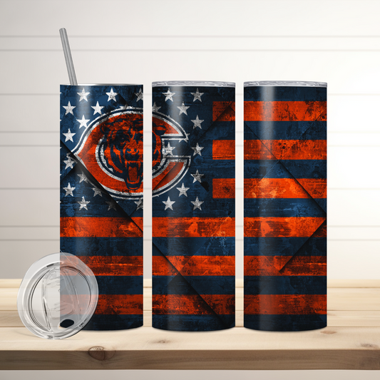 Chicago Bears | Football Inspired Tumbler