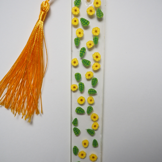 Mini Flower Bookmark | Premade Bookmark