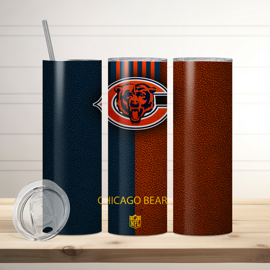 Chicago Bears | Football Inspired Tumbler