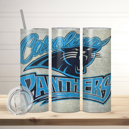 Carolina Panthers | Football Inspired Tumbler
