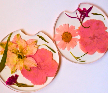 Floral Car Coasters