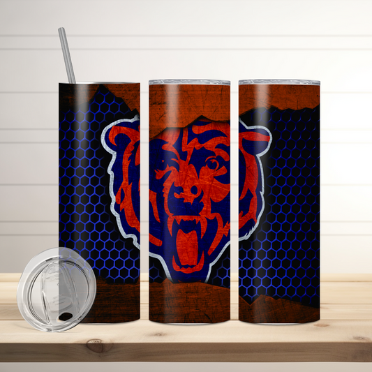 Chicago Bears | Football Inspired Tumbler