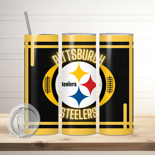 Pittsburgh Steelers | Football Inspired Tumbler