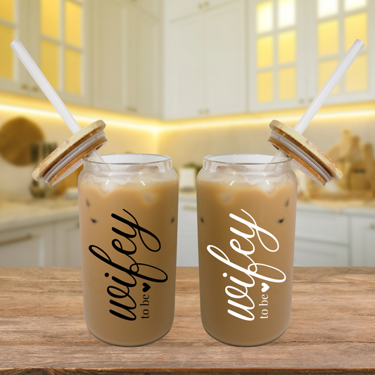 Wifey To Be | Engaged | Libbey Glass Cup