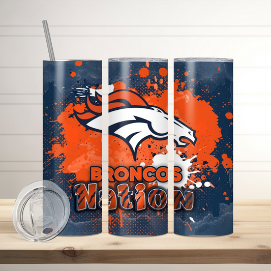 Denver Broncos | Football Inspired Tumbler