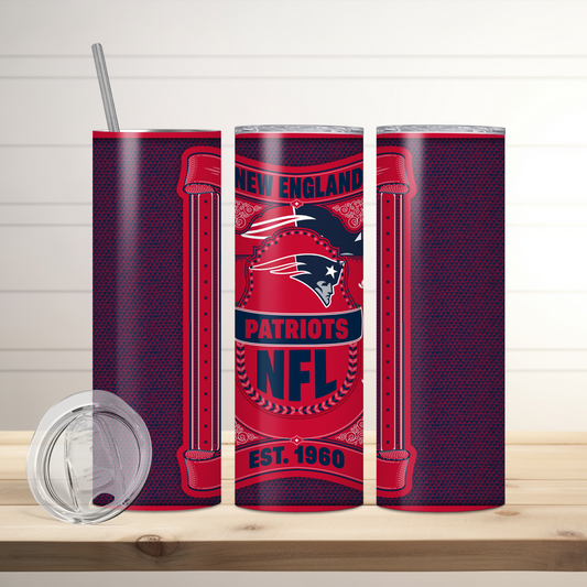 New England Patriots | Football Inspired Tumbler