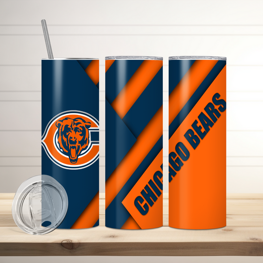 Chicago Bears | Football Inspired Tumbler