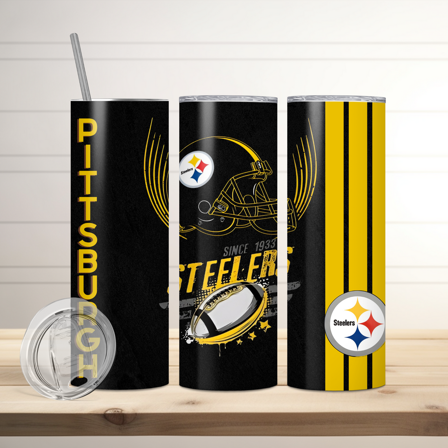 Pittsburgh Steelers | Football Inspired Tumbler