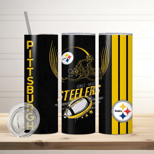 Pittsburgh Steelers | Football Inspired Tumbler