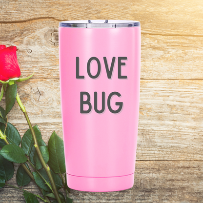 Love Bug Tumbler | Cute & Classic Valentine's Day Gift | Multiple Size Options