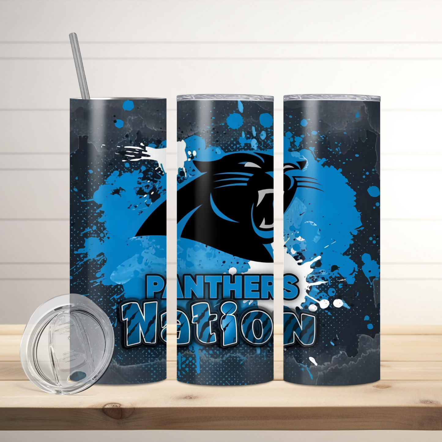 Carolina Panthers | Football Inspired Tumbler