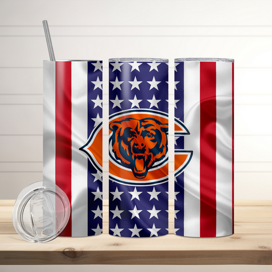 Chicago Bears | Football Inspired Tumbler