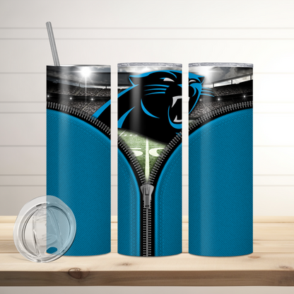 Carolina Panthers | Football Inspired Tumbler