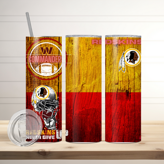 Washington Commanders | Football Inspired Tumbler