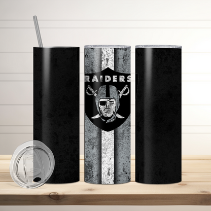 Oakland Raiders | Football Inspired Tumbler
