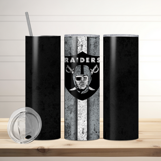 Oakland Raiders | Football Inspired Tumbler