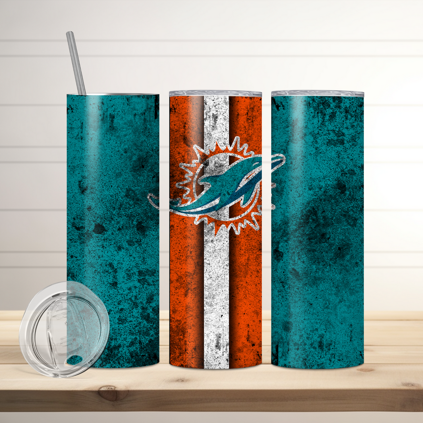 Miami Dolphins | Football Inspired Tumbler