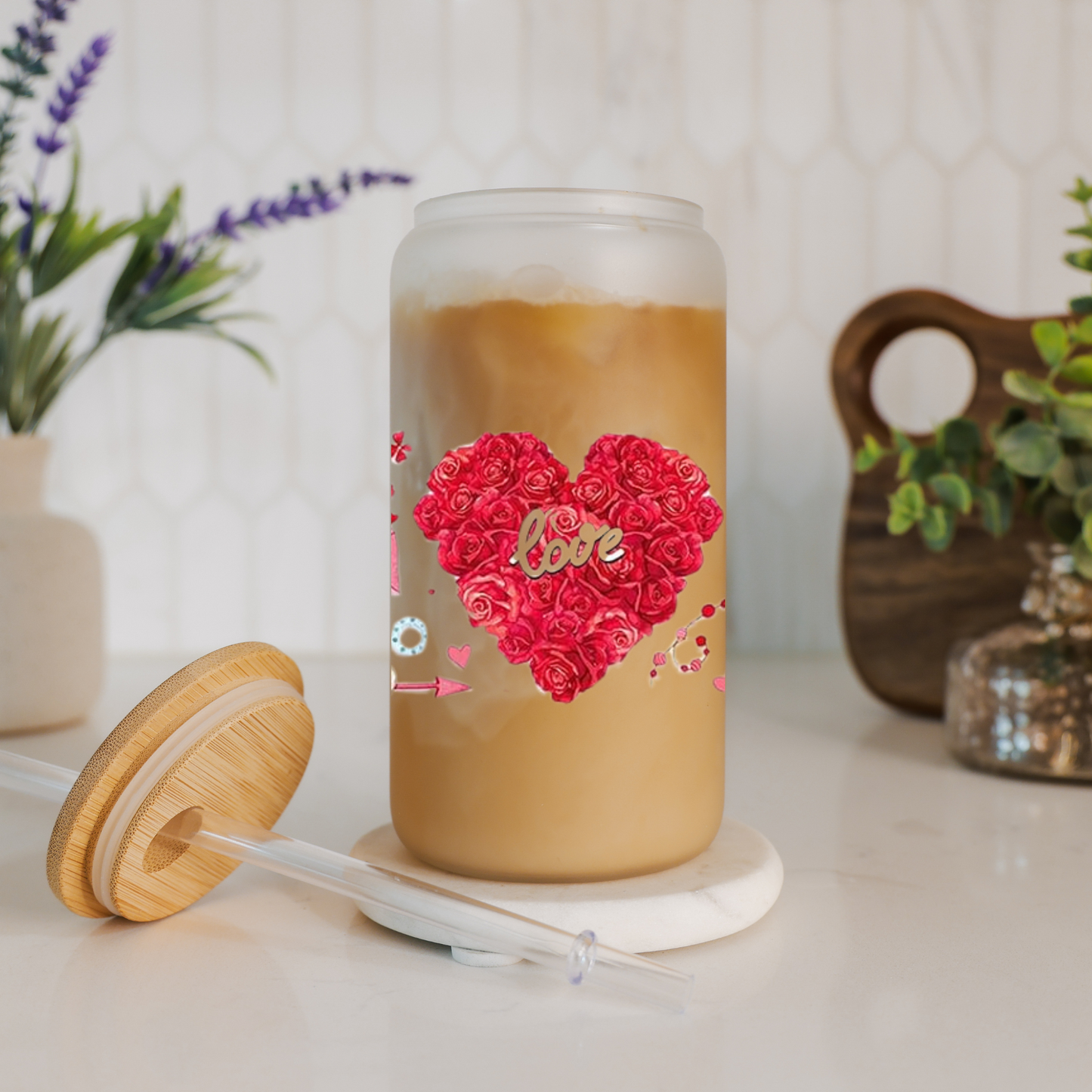 Libbey Glass Cup | Valentines Day