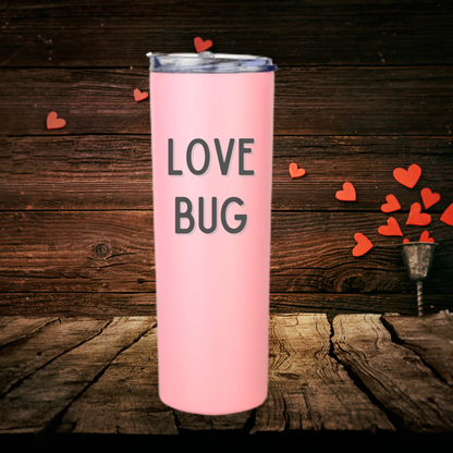 Love Bug Tumbler | Cute & Classic Valentine's Day Gift | Multiple Size Options