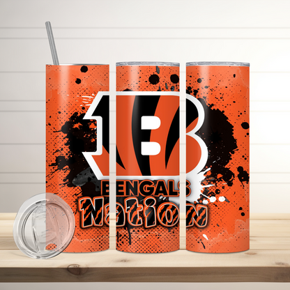 Cincinnati Bengals | Football Inspired Tumbler