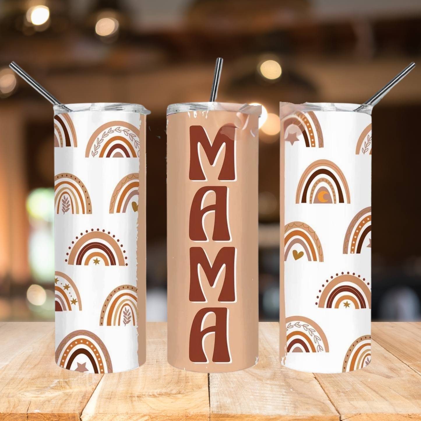Retro Mama | Full Design Skinny Tumbler