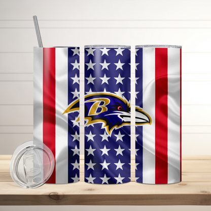Baltimore Ravens | Football Inspired Tumbler