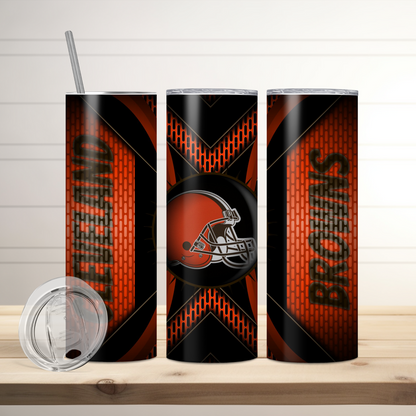 Cleveland Browns | Football Inspired Tumbler