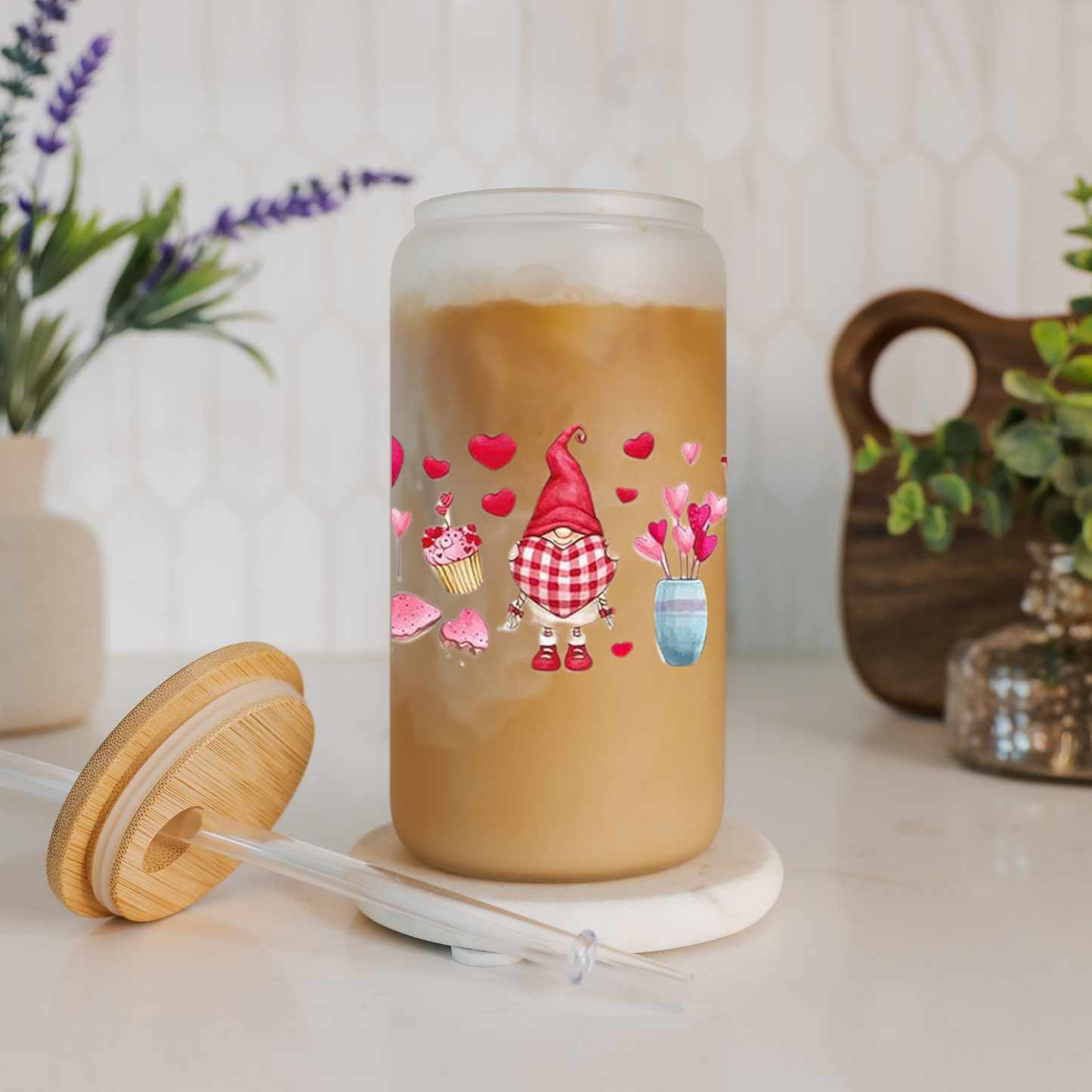Libbey Glass Cup | Valentines Day