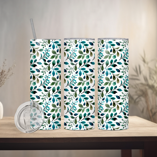 Spring Floral | 20oz Skinny | Full Design Skinny Tumbler | 2025 Spring Collection