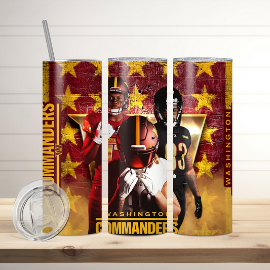 Washington Commanders | Football Inspired Tumbler