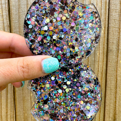 Glitter Car Coasters
