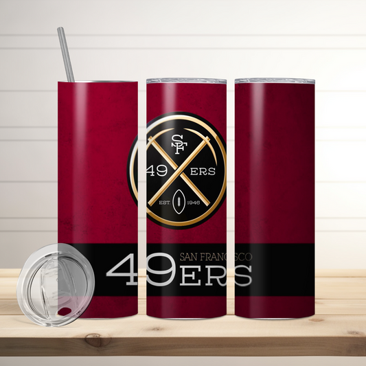 San Francisco 49ers | Football Inspired Tumbler
