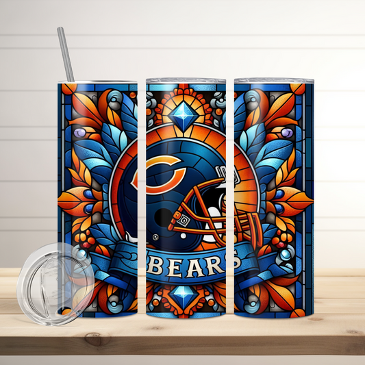 Chicago Bears | Football Inspired Tumbler