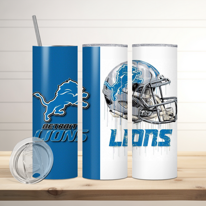 Detroit Lions | Football Inspired Tumbler