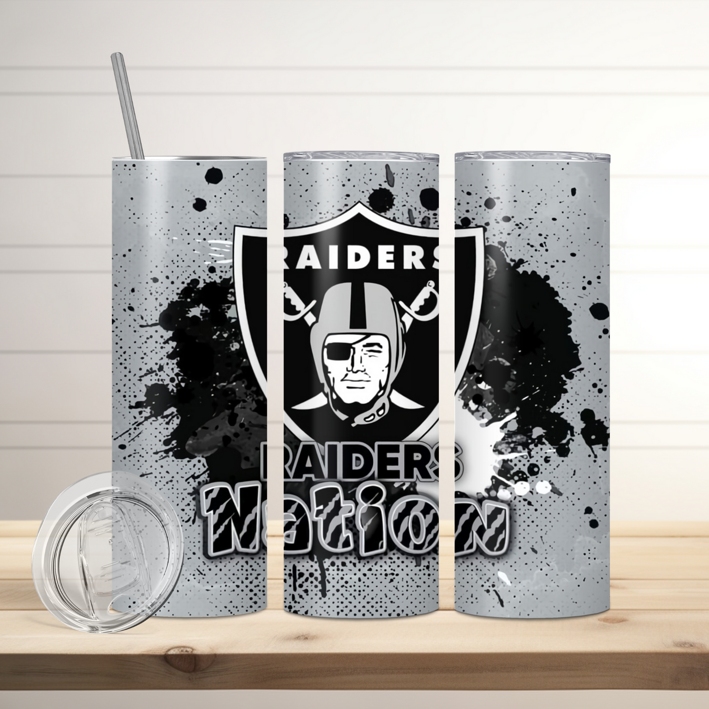 Oakland Raiders | Football Inspired Tumbler