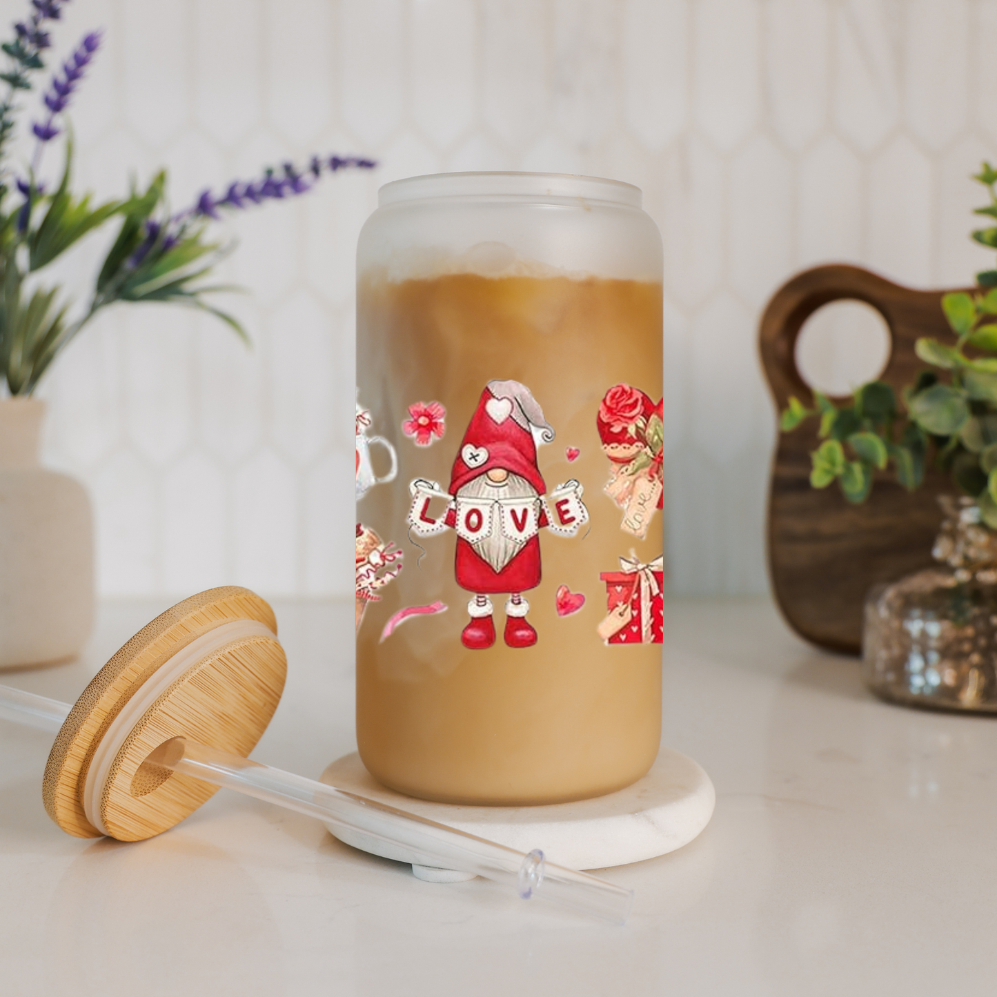 Libbey Glass Cup | Valentines Day