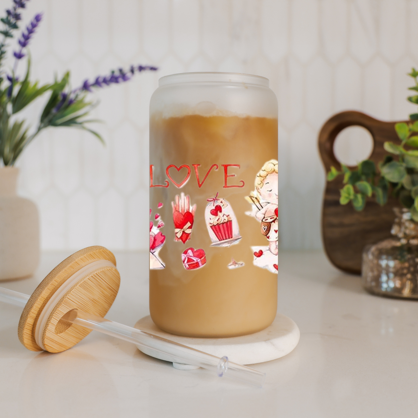 Libbey Glass Cup | Valentines Day