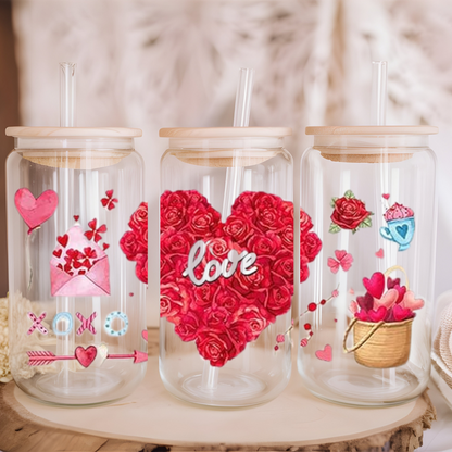 Libbey Glass Cup | Valentines Day