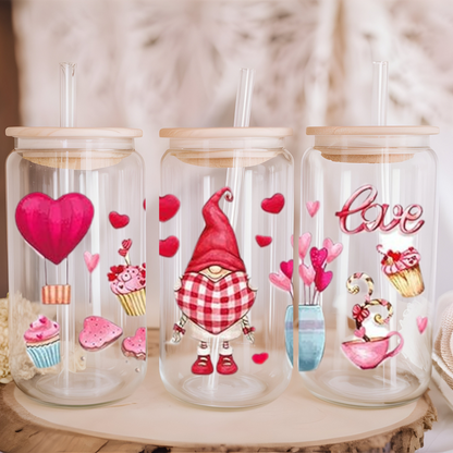 Libbey Glass Cup | Valentines Day