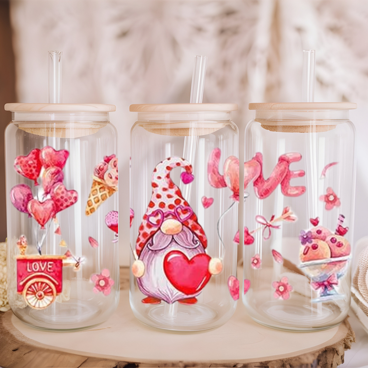 Libbey Glass Cup | Valentines Day