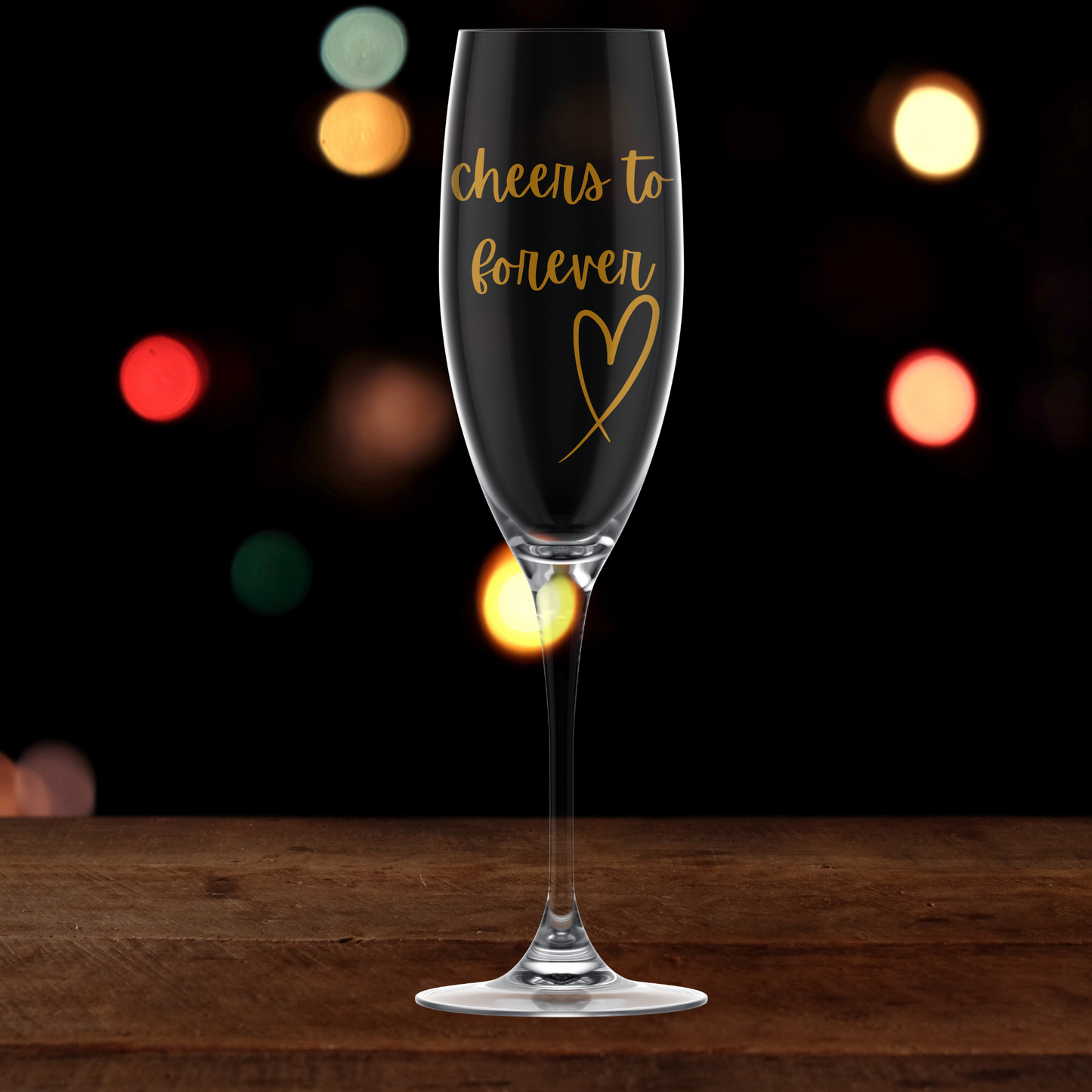 Personalized Champagne Glass