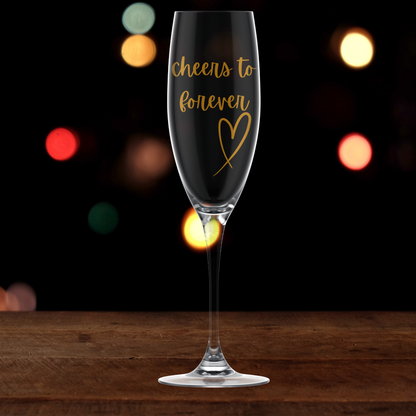 Personalized Champagne Glass