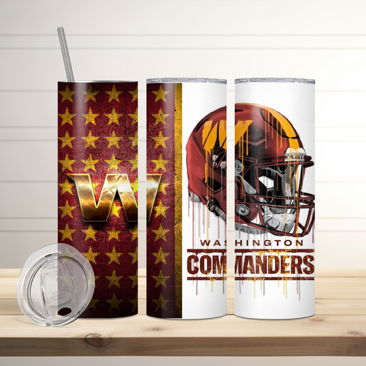 Washington Commanders | Football Inspired Tumbler