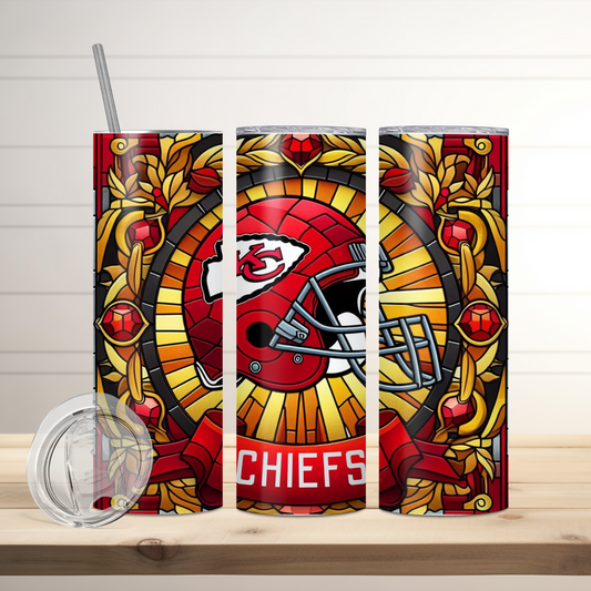 Kansas City Chiefs | Football Inspired Tumbler