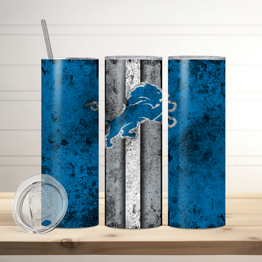 Detroit Lions | Football Inspired Tumbler